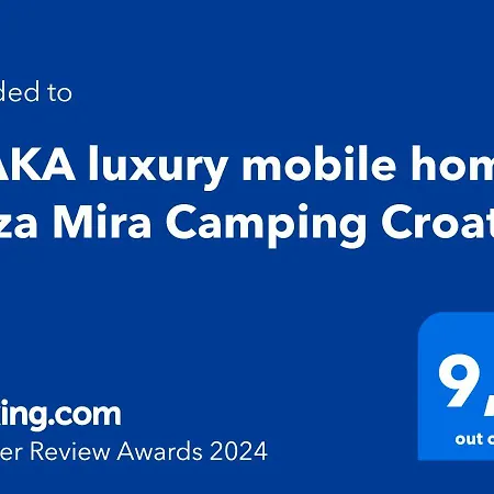 Kemping Pet Friendly Mobile Fjaka - Oaza Mira Croatia